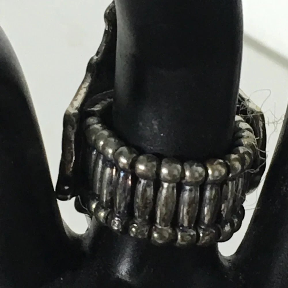 Chunky Faux Stone Stretchable Ring